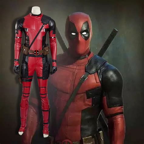 costume cosplay deadpool|deadpool cosplay adult.